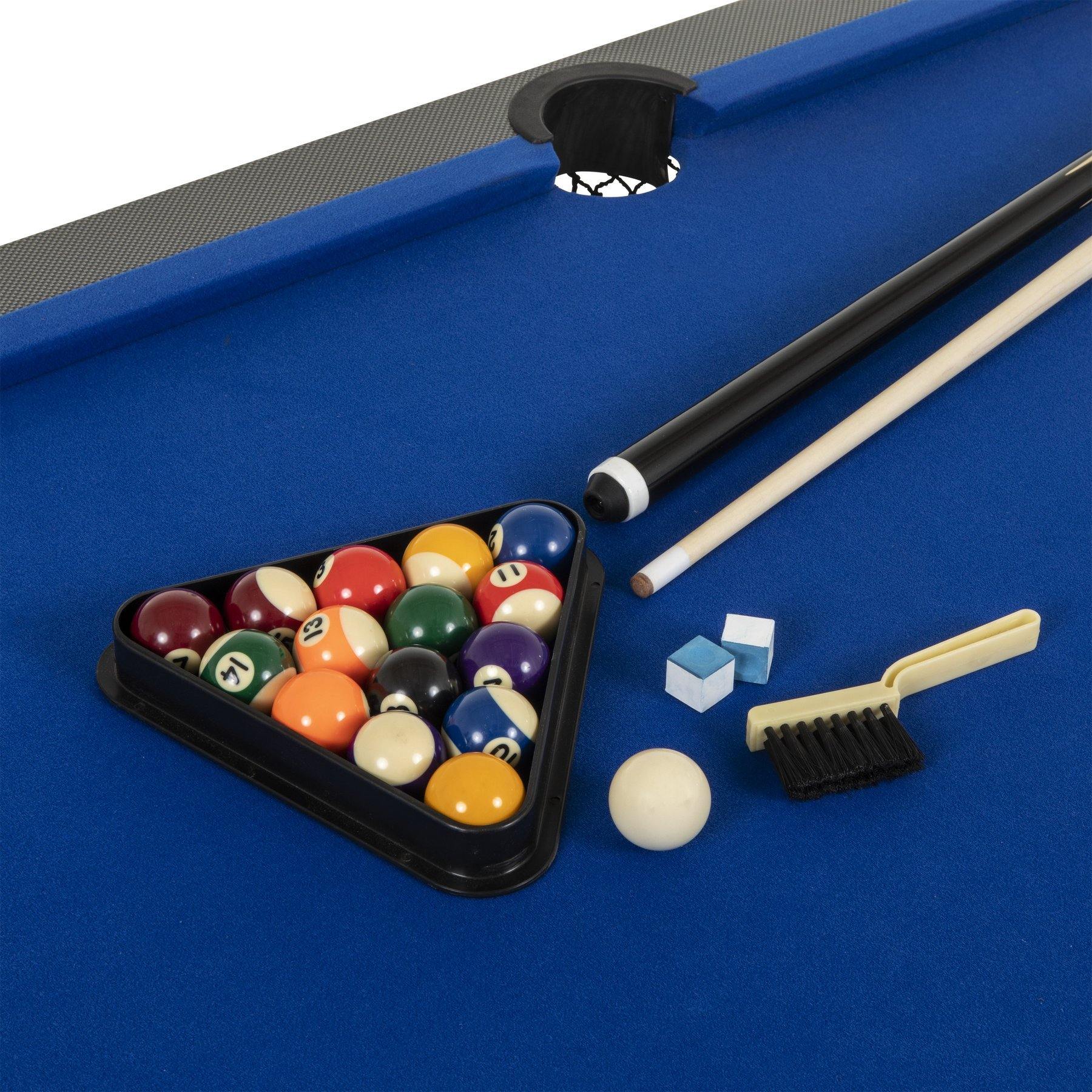 Triumph Gameroom TRIUMPH - 6’ Portable Pop Up Folding Pool/Billiard Table - 45-6051W