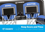 Triumph Gameroom TRIUMPH - Big Shot ll Double Shootout Basketball Game - 45-6099BLU