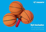 Triumph Gameroom TRIUMPH - Big Shot ll Double Shootout Basketball Game - 45-6099BLU