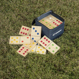 Triumph Outdoor Games TRIUMPH - 28-Piece Wood Lawn Outdoor Domino Set - 35-7331-2