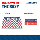 Triumph Outdoor Games TRIUMPH - Classic 2x3 Bag Toss ( Patriotic ) - 35-7244-3