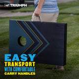 Triumph Outdoor Games TRIUMPH - LED Blue And Yellow 2x3 Cornhole Set - 35-7350-3
