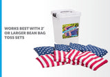 Triumph Outdoor Games TRIUMPH - Patriotic Stars And Stripes 16 Oz. Bean Bag Set - 12-0028-2