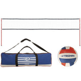 Triumph Outdoor Games TRIUMPH - Patriotic Volleyball Set (steel pole) - 35-7440-3