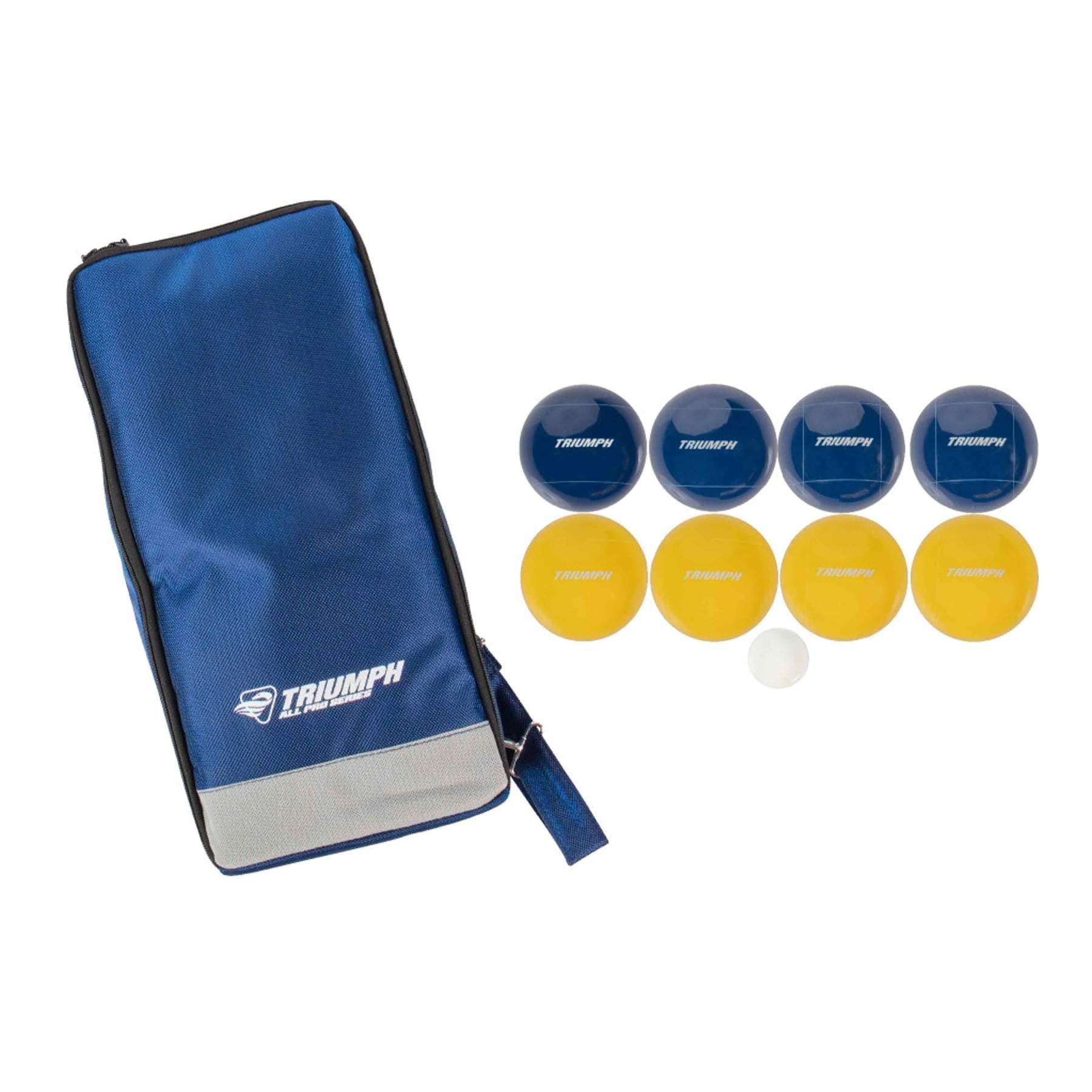 Triumph Outdoor Games TRIUMPH - Premier Bocce Set with Sling Carry Bag 100mm - 35-7315-2