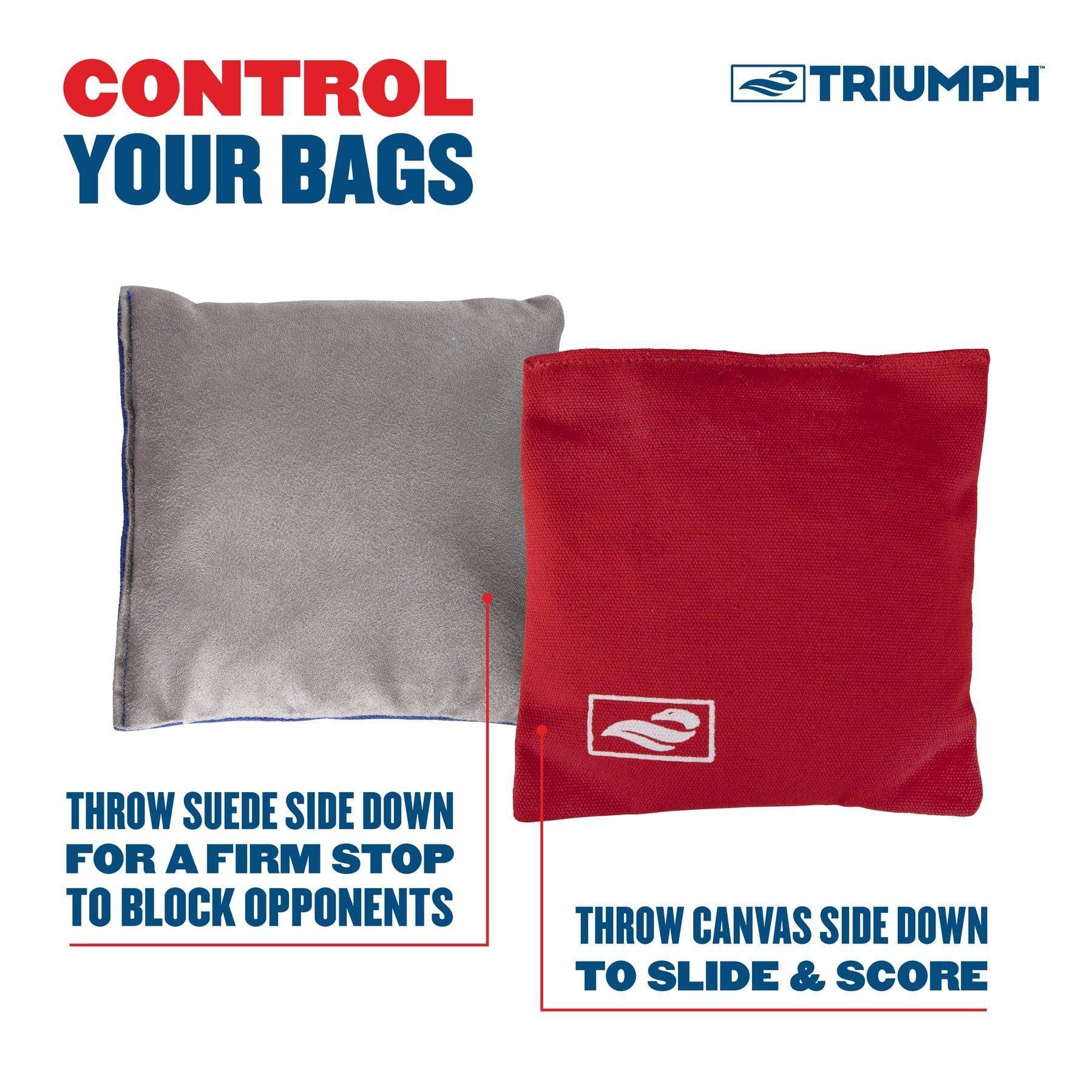 Triumph Outdoor Games TRIUMPH - Slick N Stick Cornhole Bags - 12-0010-3