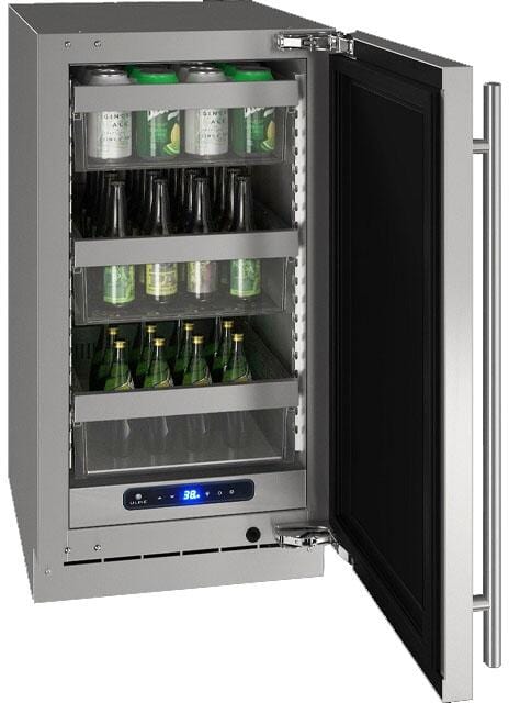 U-Line Refrigerators U-Line | Solid Refrigerator 18" Reversible Hinge Integrated Solid 115v | 5 Class | UHRE518-IS01A