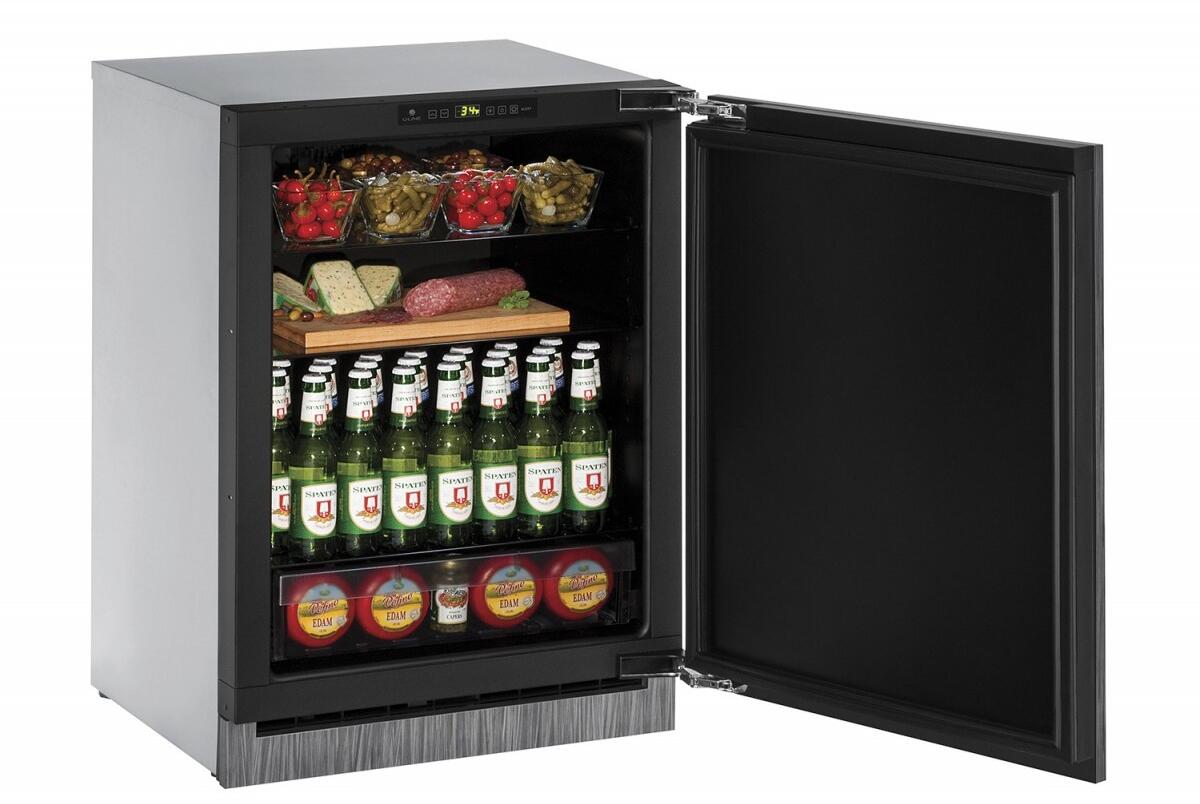 U-Line Refrigerators U-Line | Solid Refrigerator 24" Reversible Hinge Integrated Solid 115v | 2000 Series | U-2224RINT-00B