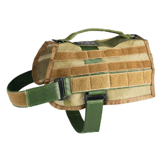 US Tactical Hunting : Accessories US Tactical K9 MOLLE Vest - Olive Drab - Medium