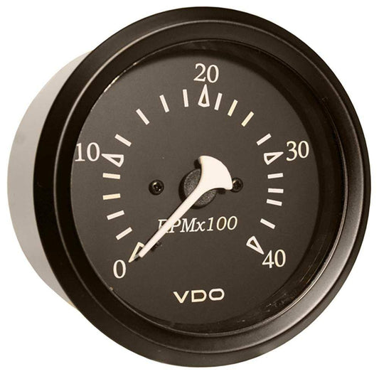 VDO Gauges VDO Cockpit Marine 85mm (3-3/8") Diesel Tachometer - Black Dial/Bezel [333-11797]