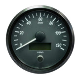 VDO Gauges VDO SingleViu 100mm (4") Speedometer - 120 KM/H [A2C3832860030]