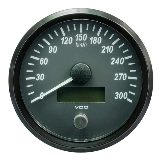 VDO Gauges VDO SingleViu 100mm (4") Speedometer - 300 KM/H [A2C3832830030]