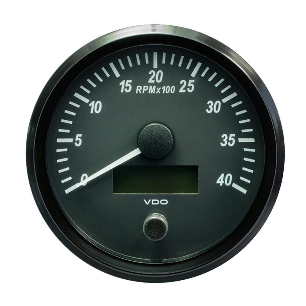 VDO Gauges VDO SingleViu 100mm (4") Tachometer - 4000 RPM [A2C3832800030]