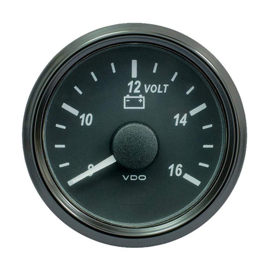 VDO Gauges VDO SingleViu 52mm (2-1/16") Voltmeter f/12V Systems [A2C3832770030]