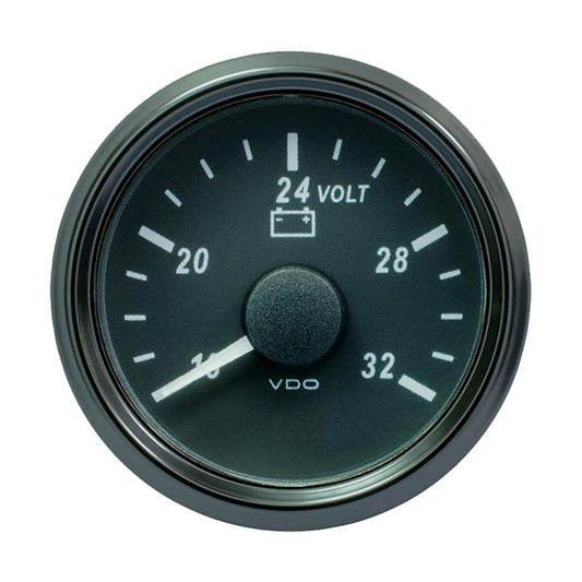 VDO Gauges VDO SingleViu 52mm (2-1/16") Voltmeter f/24V Systems - 32V [A2C3832780030]