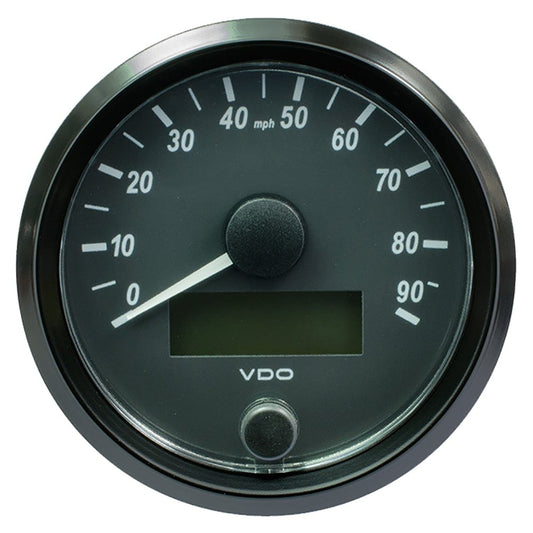 VDO Gauges VDO SingleViu 80mm (3-1/8") Speedometer - 90MPH [A2C3832900030]