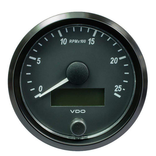 VDO Gauges VDO SingleViu 80mm (3-1/8") Tachometer - 2500 RPM [A2C3832970030]
