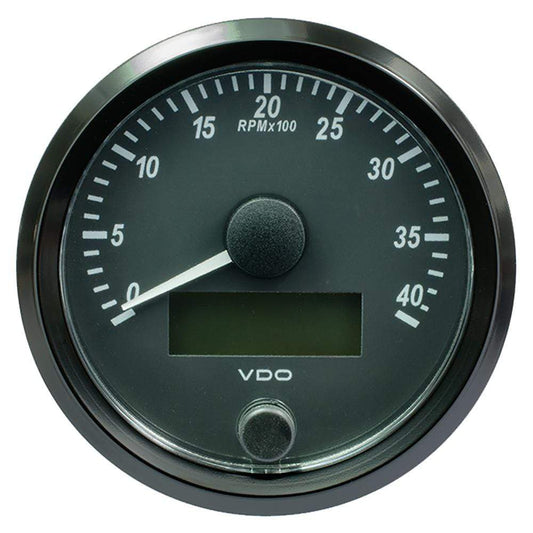VDO Gauges VDO SingleViu 80mm (3-1/8") Tachometer - 4,000 RPM [A2C3832990030]