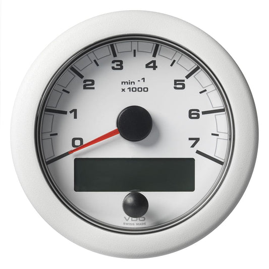 Veratron Gauges Veratron 3-3/8" (85MM) OceanLink NMEA 2000 Tachometer - 7000 RPM - White Dial  Bezel [A2C1065820001]