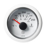 Veratron Gauges Veratron 52 MM (2-1/16") ViewLine Temperature Gauge 105F to 250F - White Dial/Bezel [A2C59514241]