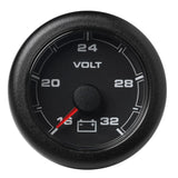 Veratron Gauges Veratron 52MM (2-1/16") OceanLink Battery Voltage Gauge - 16 to 32V - Black Dial  Bezel [A2C1066120001]