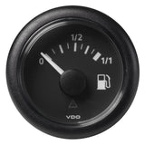Veratron Gauges Veratron 52mm (2-1/16") ViewLine Fuel Tank Level Gauge - 0 to 1/1 - Black Dial  Round Bezel [A2C59514079]