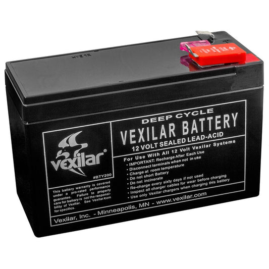 Vexilar Portable Power Vexilar 12V/9 AMP Lead-Acid Battery [V-100]