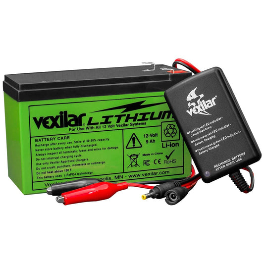 Vexilar Portable Power Vexilar 12V Lithium Ion Battery  Charger [V-120L]