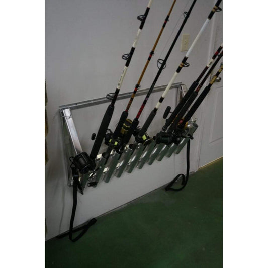 Viking Solutions Fishing : Accessories Viking Solutions Truck and Wall Aluminum Fishing Rod Rack