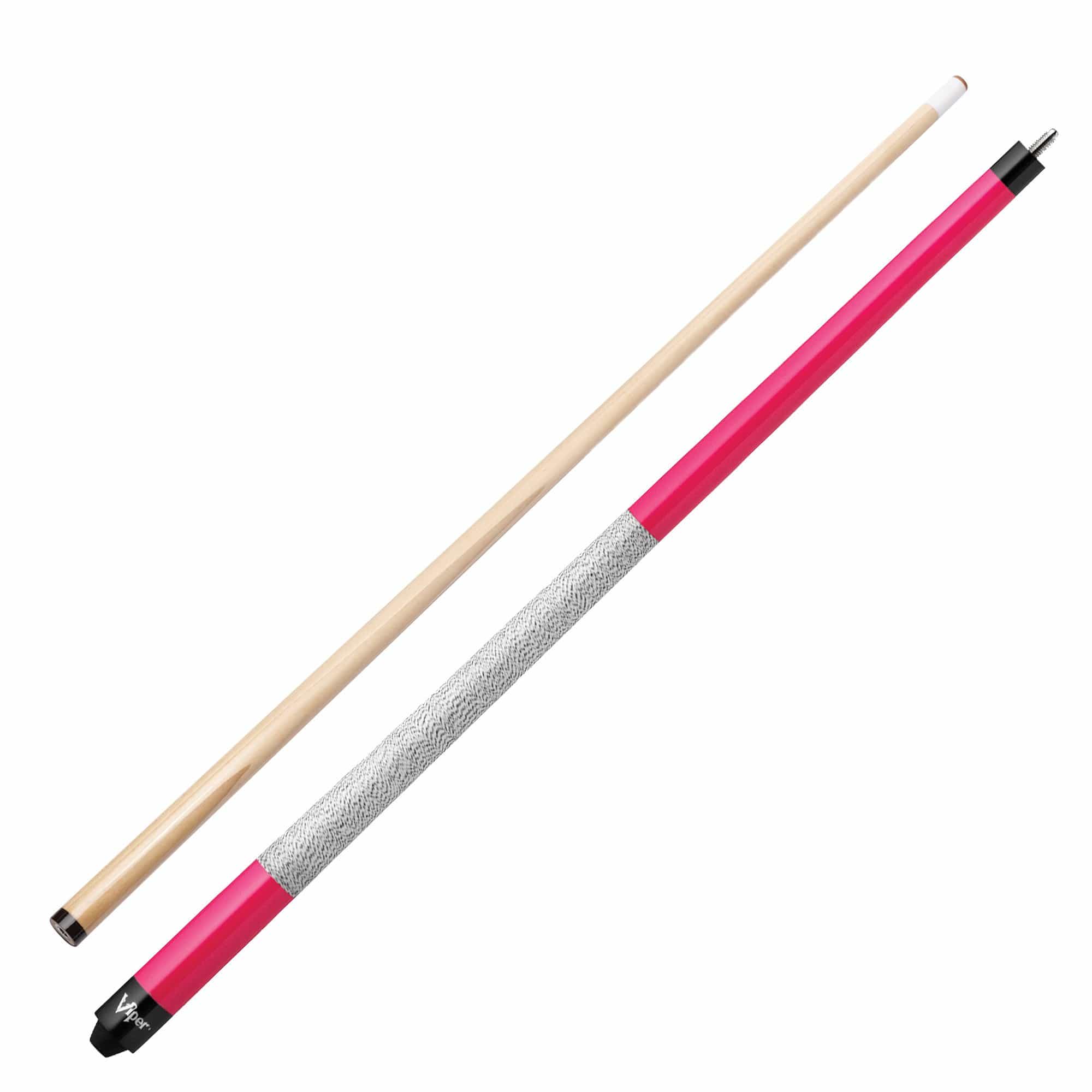 Viper Billiards Pink / Maple Wood Viper Elite Series Hot Pink Wrapped Cue