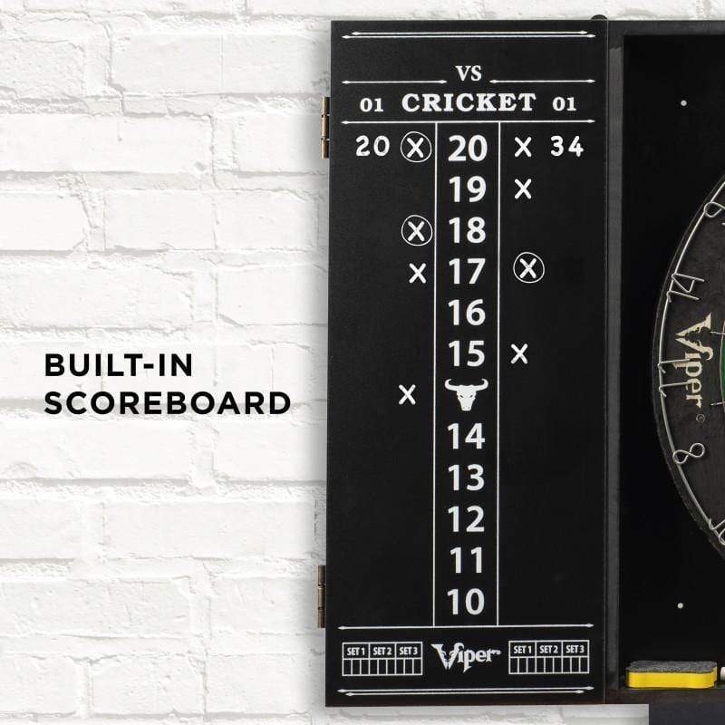 Viper Dartboard Viper Steadfast Backboard with Shot King Sisal Dartboard