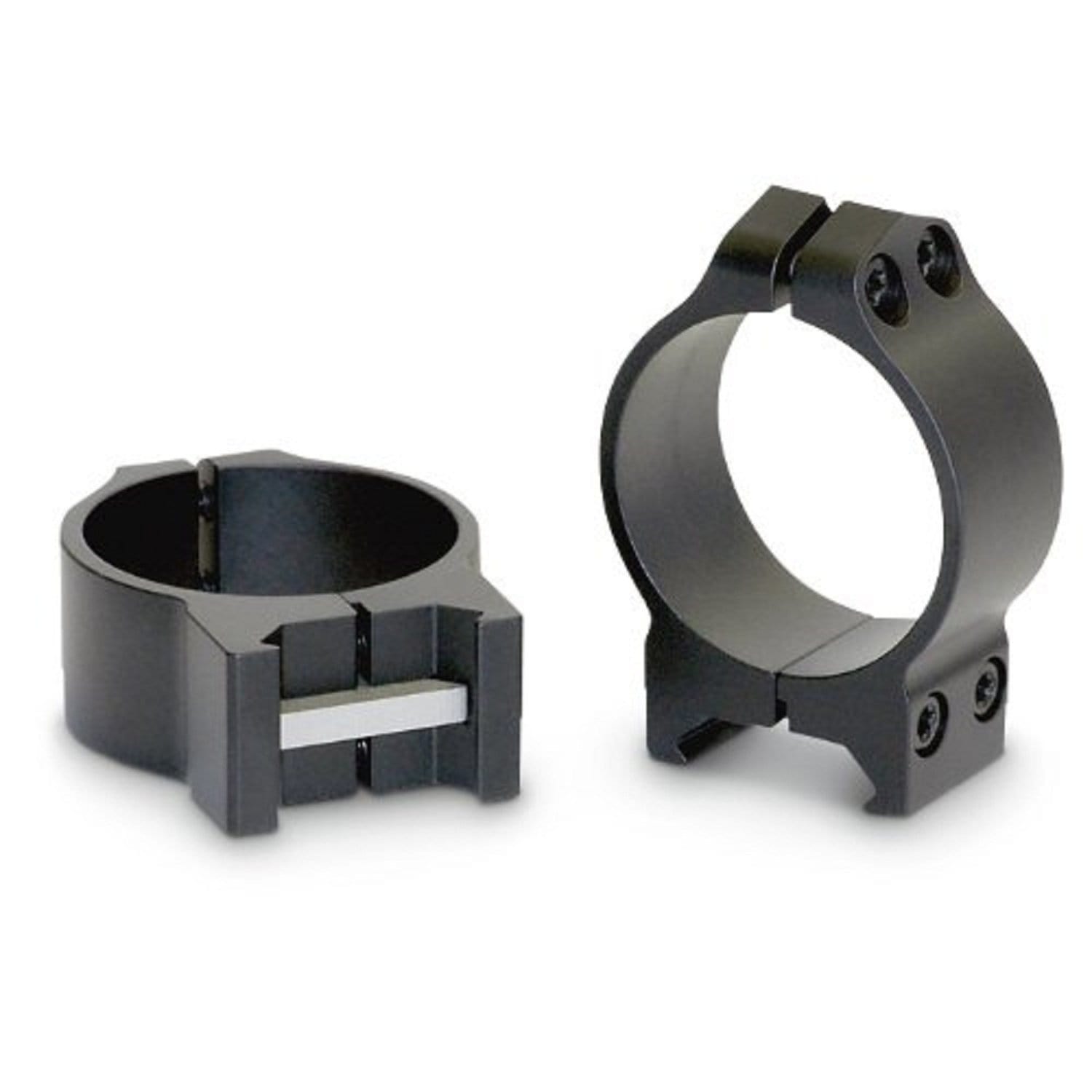 Warne Optics : Accessories Warne 34mm Permanently Attached - Medium Matte Rings