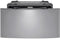 LG - 27 in. 1.0 cu. ft. SideKick Pedestal Washer with TWINWash System Compatibility and NeveRust Drum in Graphite Steel - WD100CV