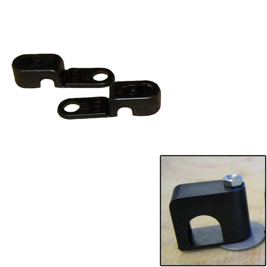 Weld Mount Tools Weld Mount Single Poly Clamp f/1/4" x 20 Studs - 1/4" OD - Requires 0.75" Stud - Qty. 25 [60250]