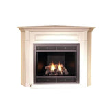 White Mountain Hearth By Empire Cabinet Mantels White Mountain Hearth By Empire - Dark Oak, Corner