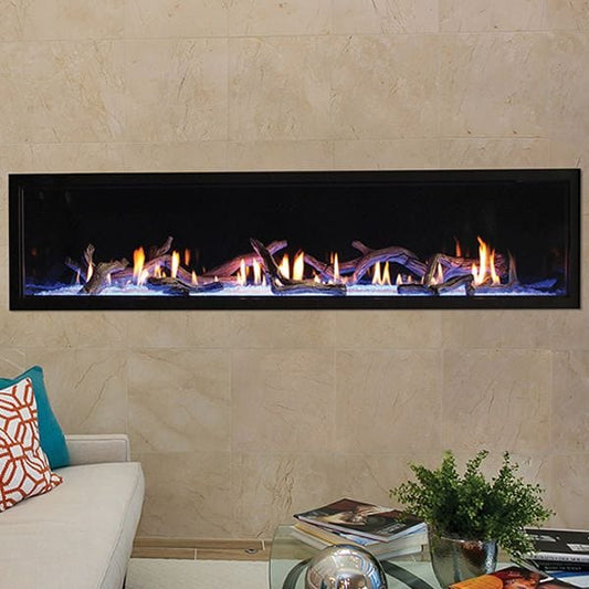 White Mountain Hearth by Empire Direct Vent Fireplace Empire Boulevard 72" Direct Vent Linear Gas Fireplace | DVLL72BP |