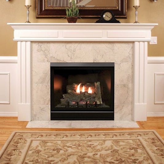 White Mountain Hearth by Empire Direct Vent Fireplace Empire Deluxe Tahoe Clean-Faced Direct Vent Fireplace - 36" | DVCD36FP