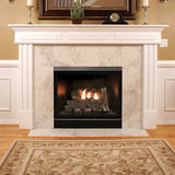 White Mountain Hearth by Empire Direct Vent Fireplace Empire Deluxe Tahoe Clean-Faced Direct Vent Fireplace - 42" | DVCD42FP