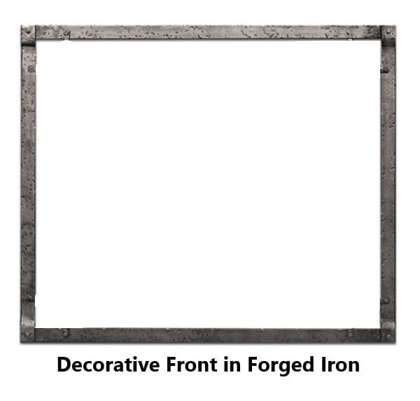 White Mountain Hearth by Empire Fronts White Mountain Hearth by Empire - Front, Forged Iron, Distress Pewter-DFF40FPD