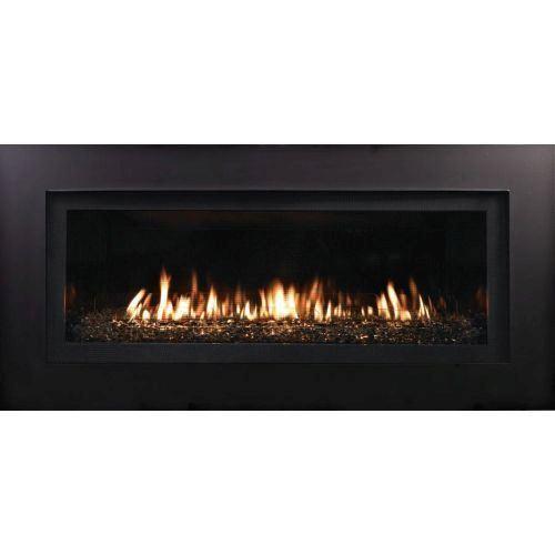 White Mountain Hearth by Empire Fronts with Barriers White Mountain Hearth by Empire - Front with Barrier, 4-in., Black-DFQ414BL