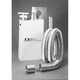 White Mountain Hearth by Empire Vent Kit White Mountain Hearth by Empire - DV thru-the-wall Flexible Vent Kit Horizontal- incl Cap, Wall Thimble, Collars, 4 ft of 5 x 8 flex venting, spacing, gear clamps-DVVK5F