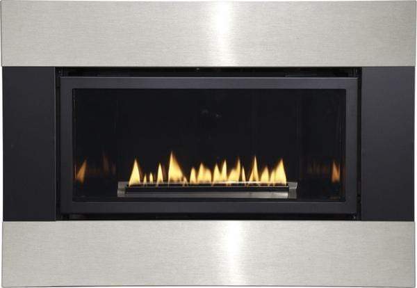 White Mountain Hearth By Empire White Mountain Hearth By Empire Accessories White Mountain Hearth By Empire - Surround with Barrier, Black and Stainless