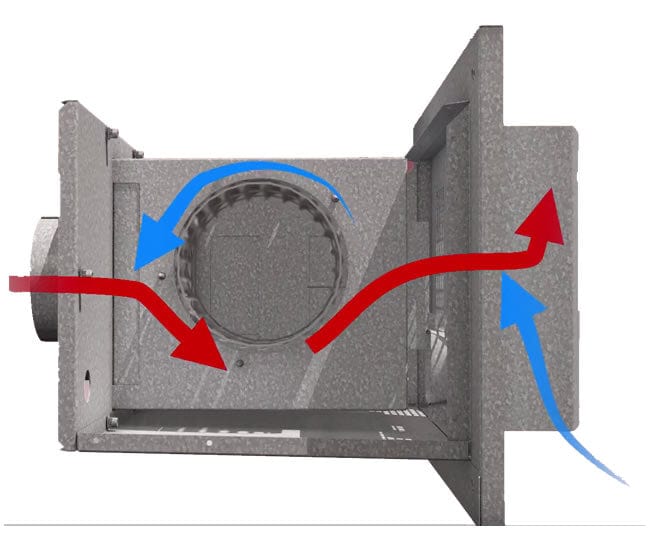 White Mountain Hearth by Empire White Mountain Hearth by Empire Accessories White Mountain Hearth by Empire - Vertical Conversion Kit (fits Power Vent Module DVKPM) | DVKCV