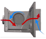 White Mountain Hearth by Empire White Mountain Hearth by Empire Accessories White Mountain Hearth by Empire - Vertical Conversion Kit (fits Power Vent Module DVKPM) | DVKCV