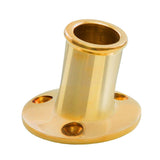 Whitecap Accessories Whitecap Top-Mounted Flag Pole Socket Polished Brass - 3/4" ID [S-5001B]