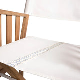 Whitecap Deck / Galley Whitecap Directors Chair II w/Sail Cloth Seating - Teak [61054]