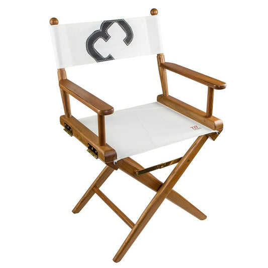Whitecap Deck / Galley Whitecap Directors Chair w/Sail Cloth Seating - Teak [61044]