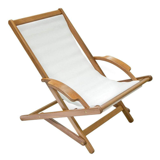 Whitecap Deck / Galley Whitecap Sun Chair - Teak [60073]