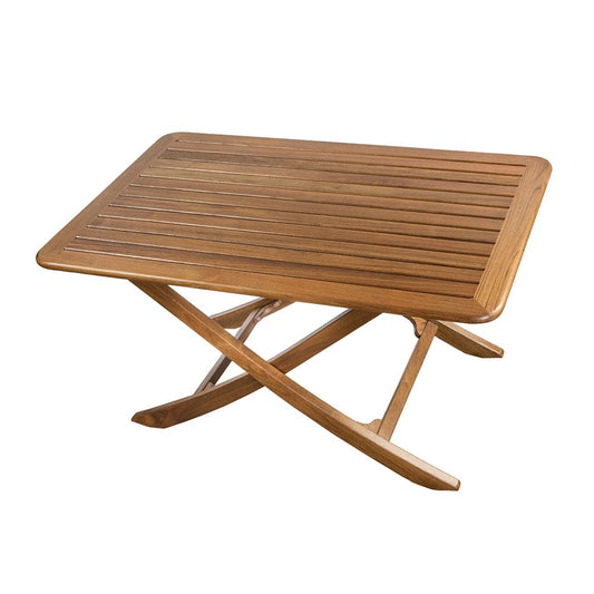 Whitecap Deck / Galley Whitecap Teak Large Adjustable Slat Top Table [60029]