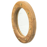 Whitecap Deck / Galley Whitecap Teak Porthole Mirror [62540]